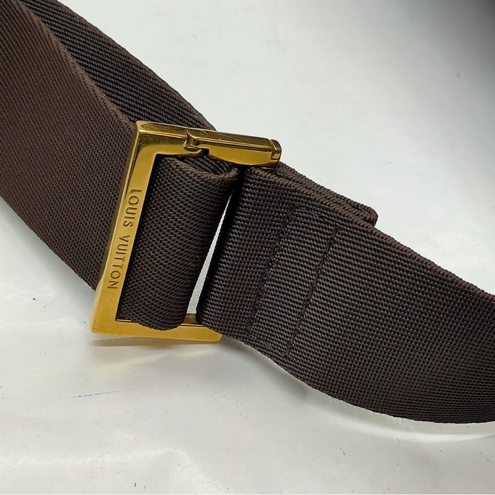 ✨LIKE NEW Louis Vuitton✨Damier Ebene Geronimos BELT / CROSSBODY BAG - Picture 16 of 17